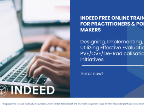 INDEED Free Online Training on Designing, Implementing, and Utilizing Effective Evaluation of PVE/CVE/De-Radicalisation Initiatives